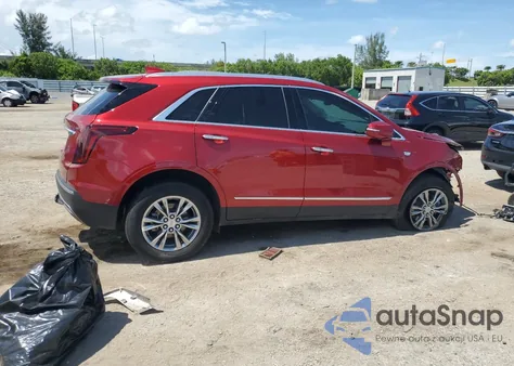 2022 Cadillac Xt5 Premium Luxury из США, поврежденный, VIN 1GYKNCRS7NZ158008